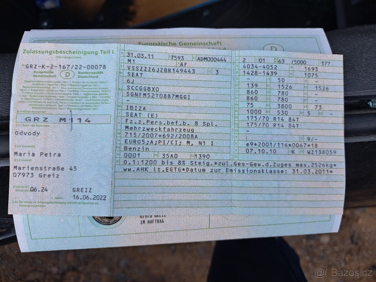 Seat Ibiza 1.4MPI - 2011, 63kW, 75tis Km, na díly - 9