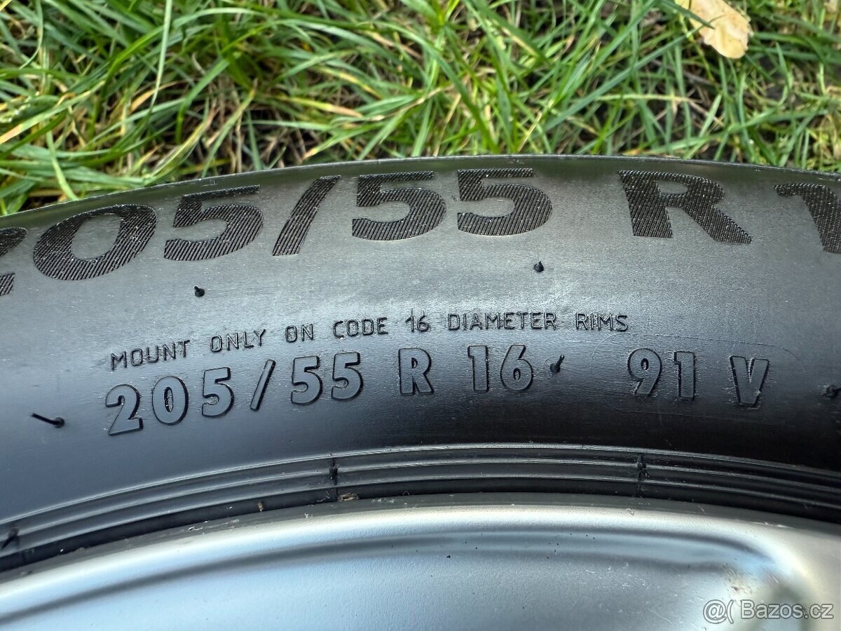 Kompletní letní Alu kola RONAL - 205/55 R16 - 4x108 - 9