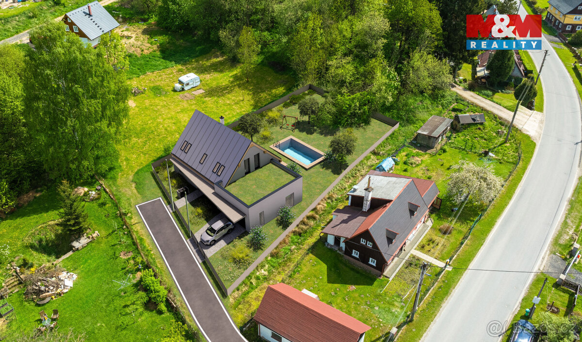 Prodej pozemku k bydlení, 882 m², Rynoltice, ul. Rynoltice - 9