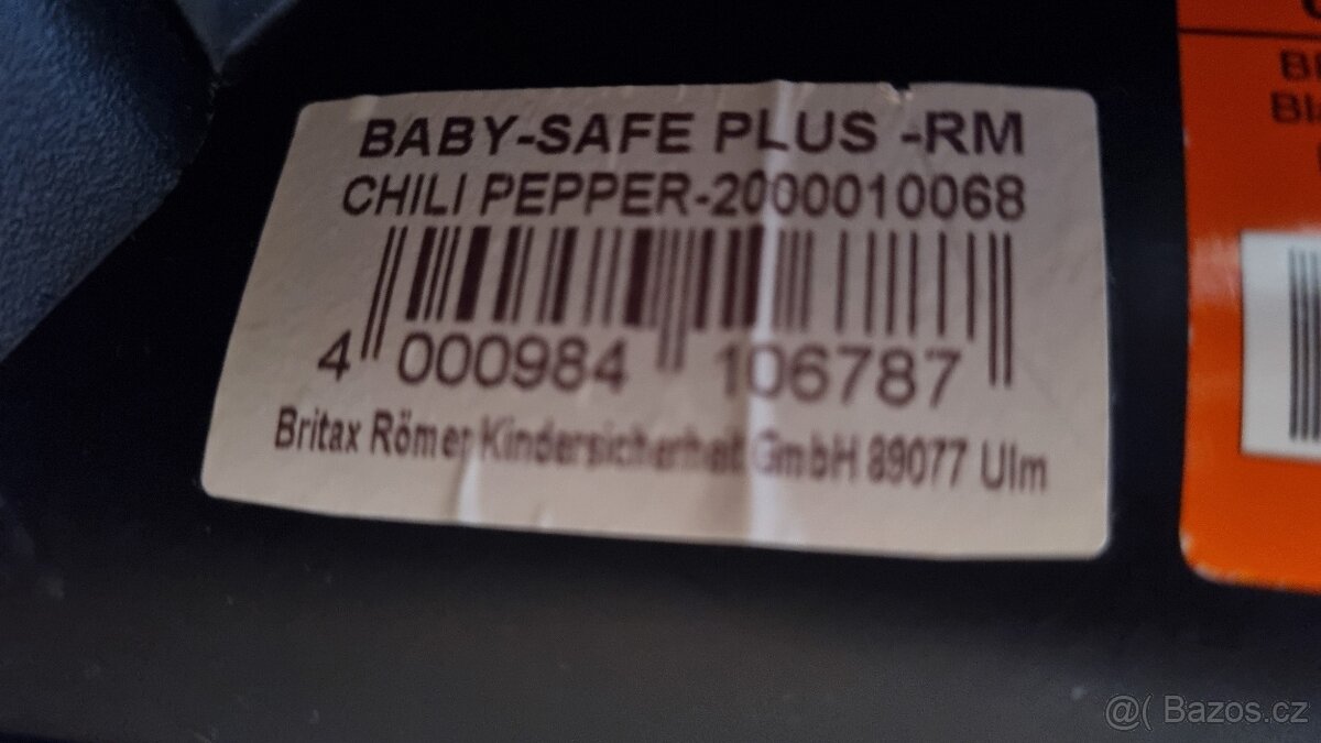 Britax Römer Baby-Safe Plus - RM (do 13kg) - 9