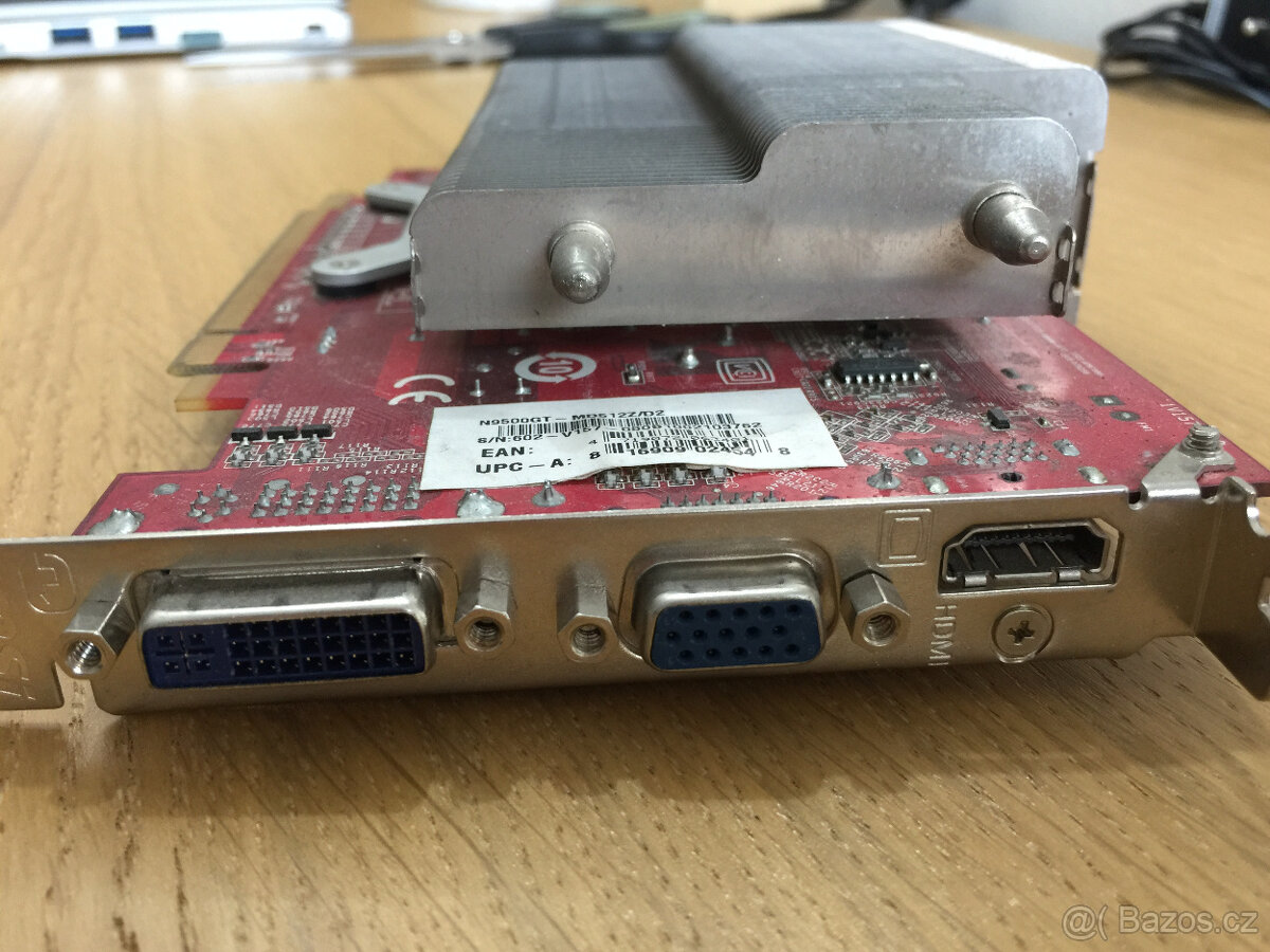 prodám sběratelský kousek grafika MSI N9500GT s pasivním chl - 9