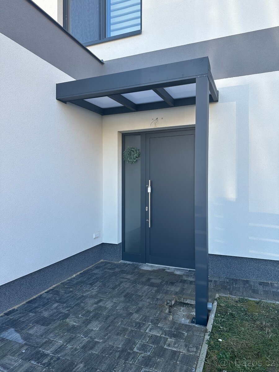 Hliníkový přístřešek nad vchodové dveře 150 x 110 - 9