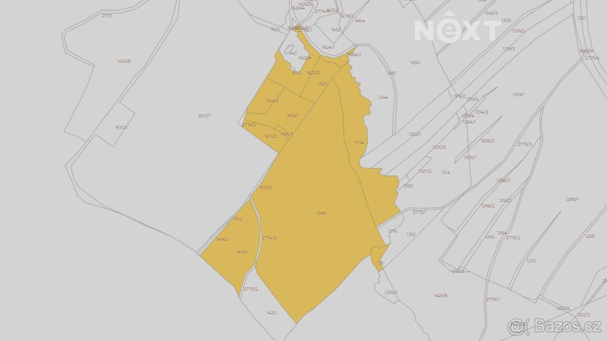 Prodej pozemek Louky, 68906㎡ - 9