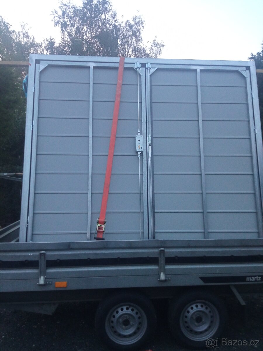 Dvoukřídlé garážová vrata 2,4x2m - 9