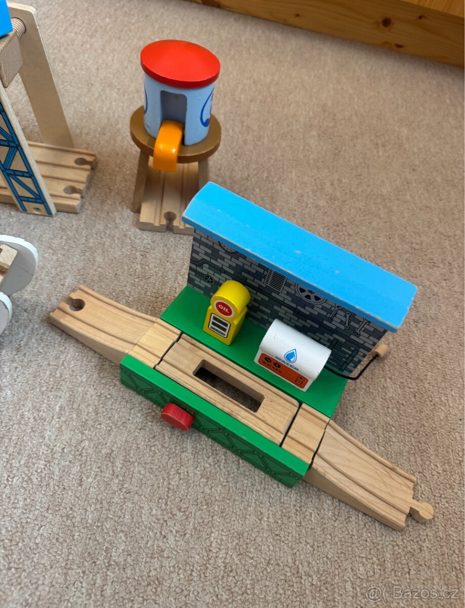 Sety dřevěné - vláčkodráhy/koleje mašinky - 9