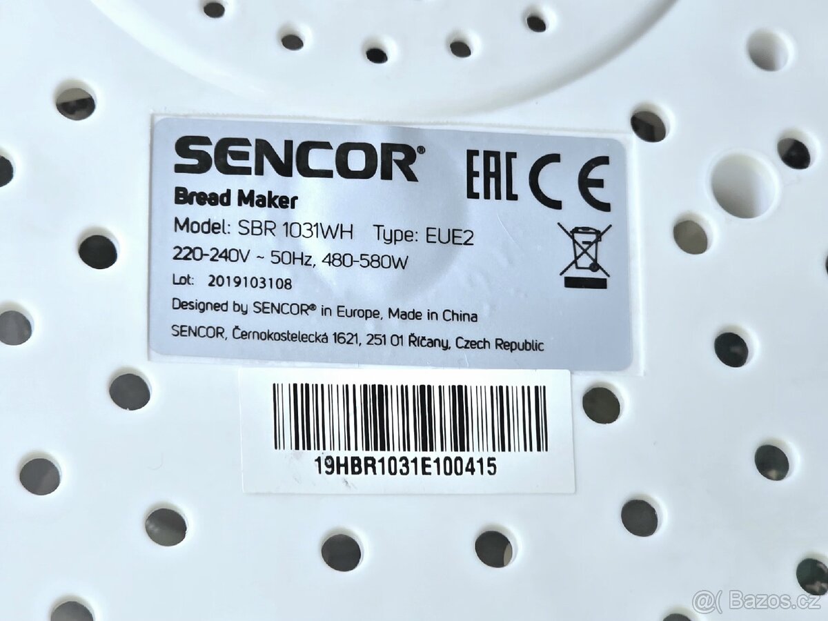 Pekárna chleba Sencor - 9