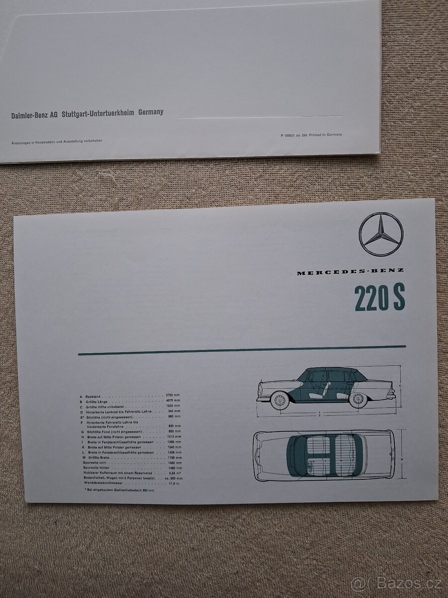 Mercedes Benz 220S/SE - 9
