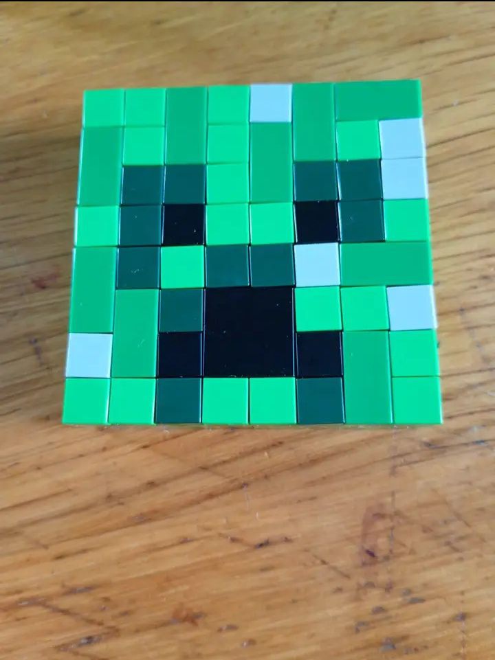 Minecraft lego Creeper - 9