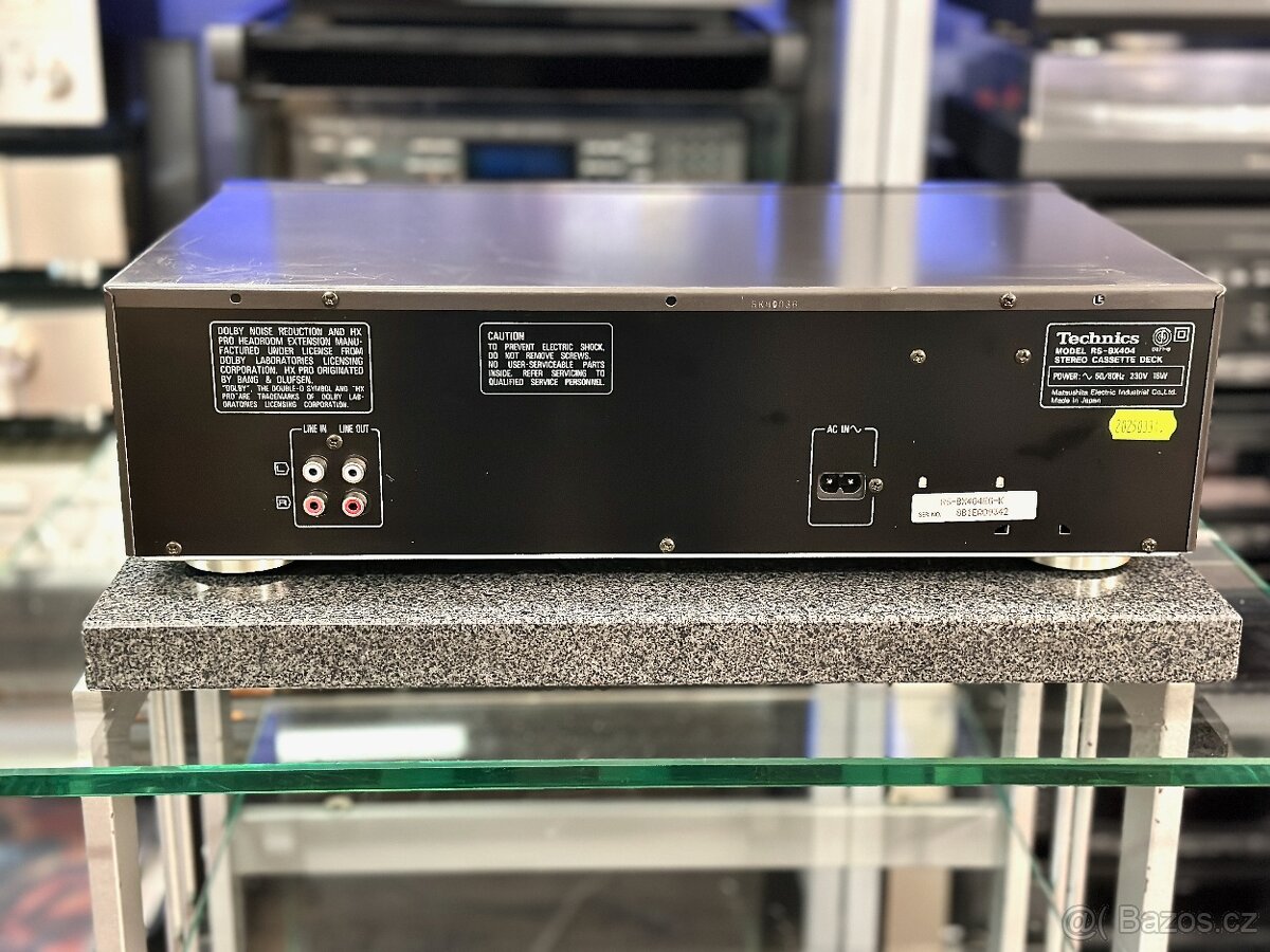 TECHNICS RS-BX404 (r.1990) DOLBY B, C, Bias, po servisu - 9