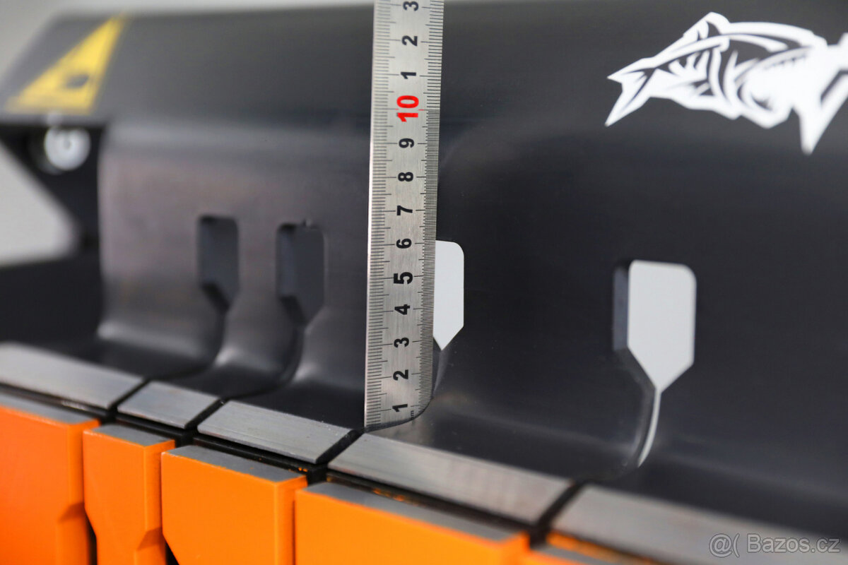 75 cm OHÝBAČKA SEGMENTOVÁ PIRANHA 75 - 9