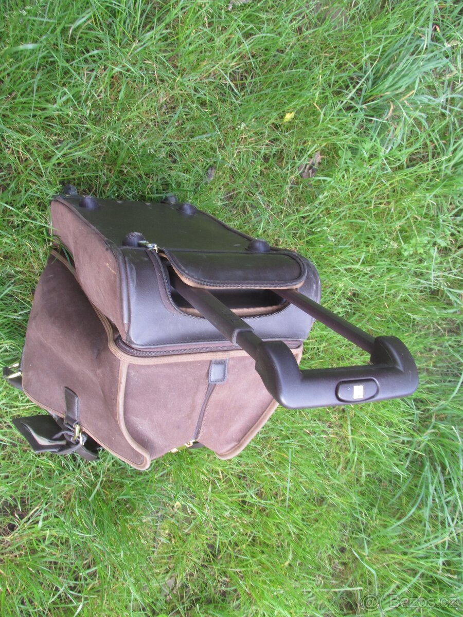 Cestovní taška na kolečkách, dvojité dno - 9