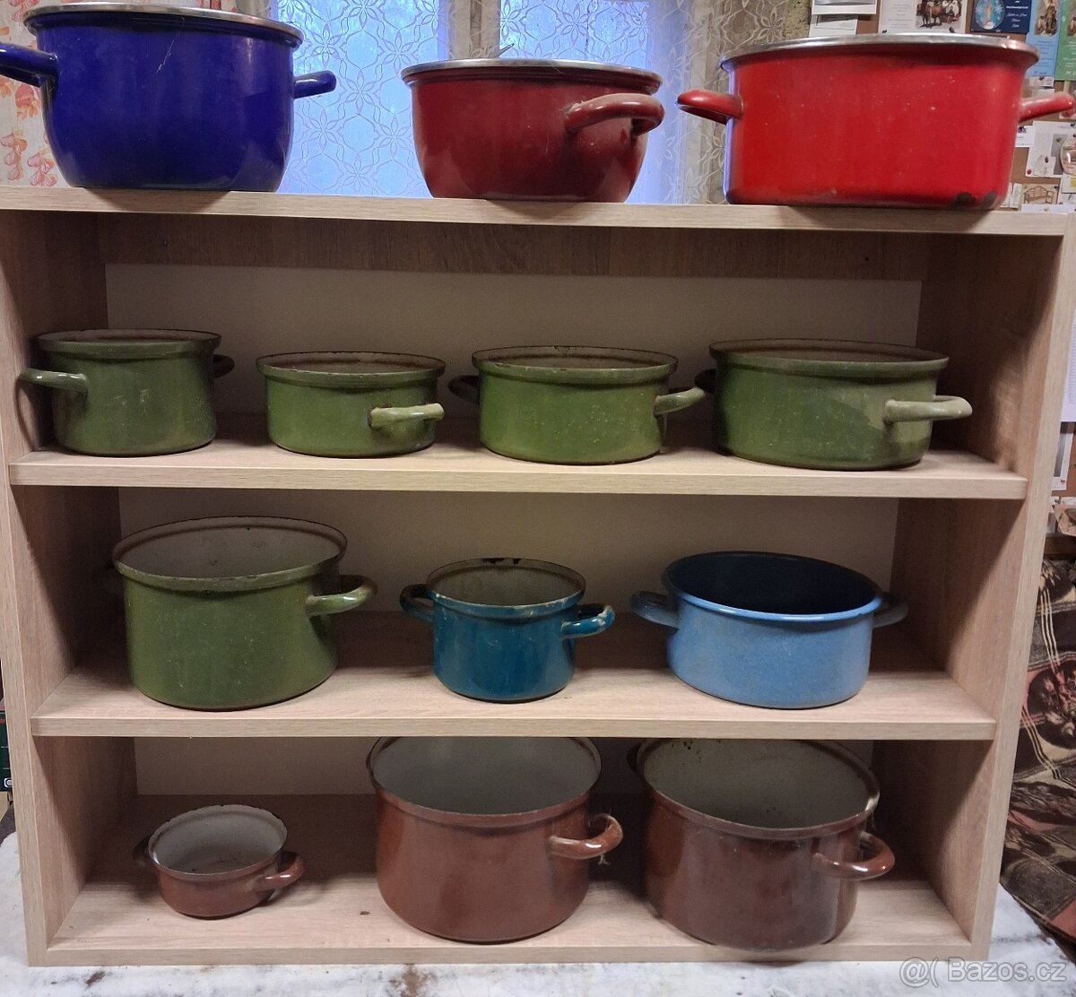 Retro nádobí hrnce - 9