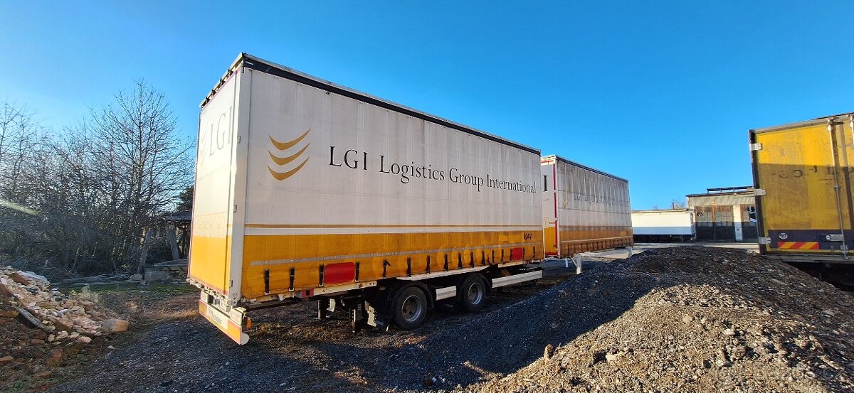 Výměně nástavby Krone BDF plachta Mega. - 9