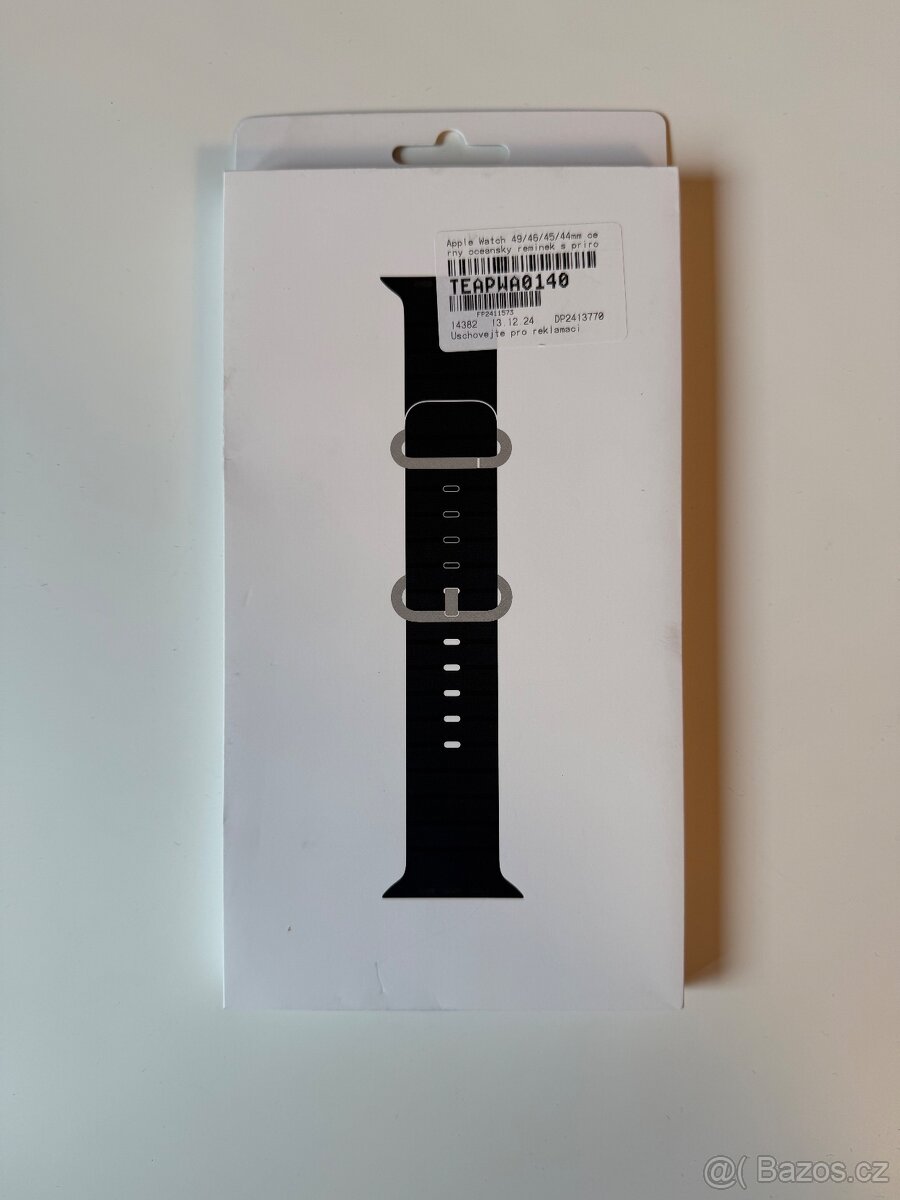 Apple Watch Ultra 2 49mm titanové pouzdro s modrým oceánským - 9