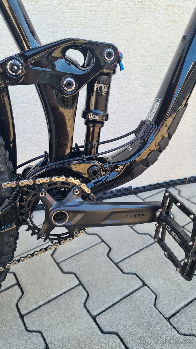 GIANT TRANCE X1,Vzduch. tlumiče FOX, Shimano SLX 1x12, Rám L - 9