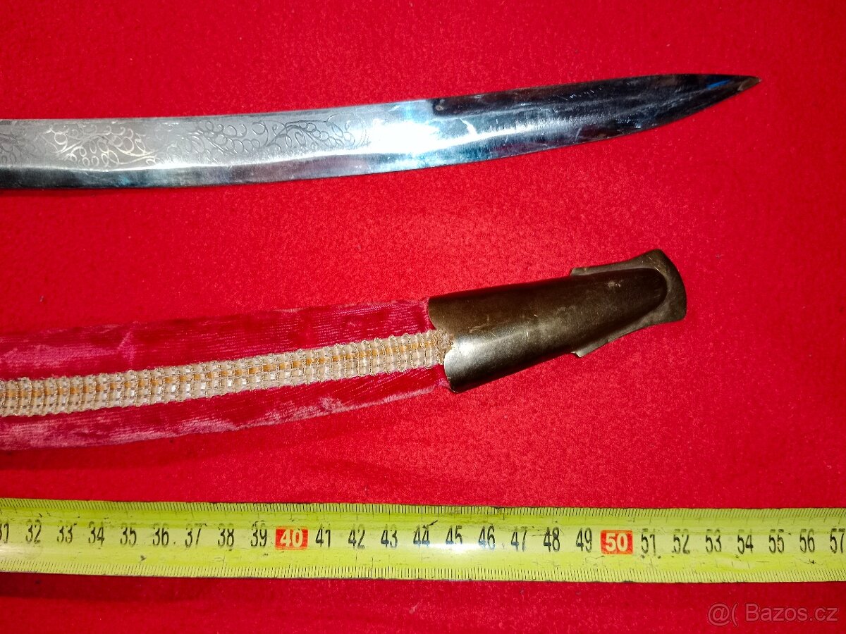 Šavle + dýky 2 ks - vše s pochvami - 9