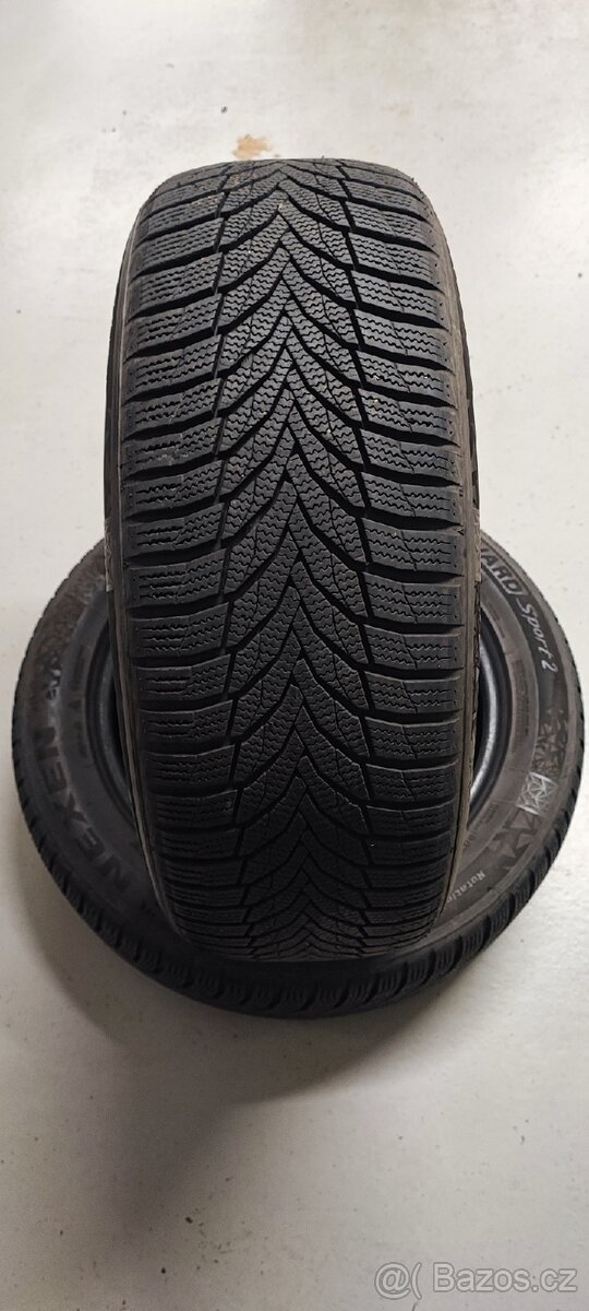 2ks 225/55/17 Nexen Winguard sport, DOT 1922, vzorek 7.7mm. - 9