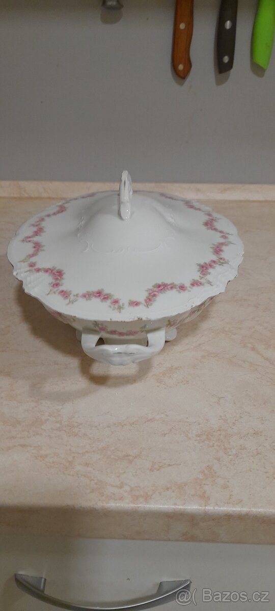 Starožitna mísa terina - 9