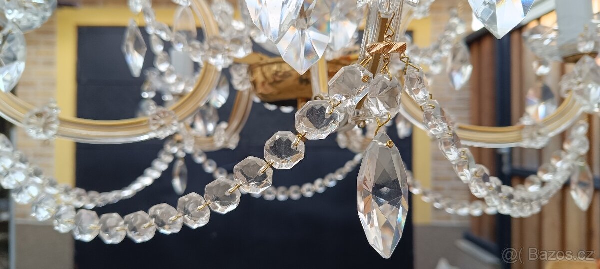 Křišťálový lustr Kamenický Šenov - 9