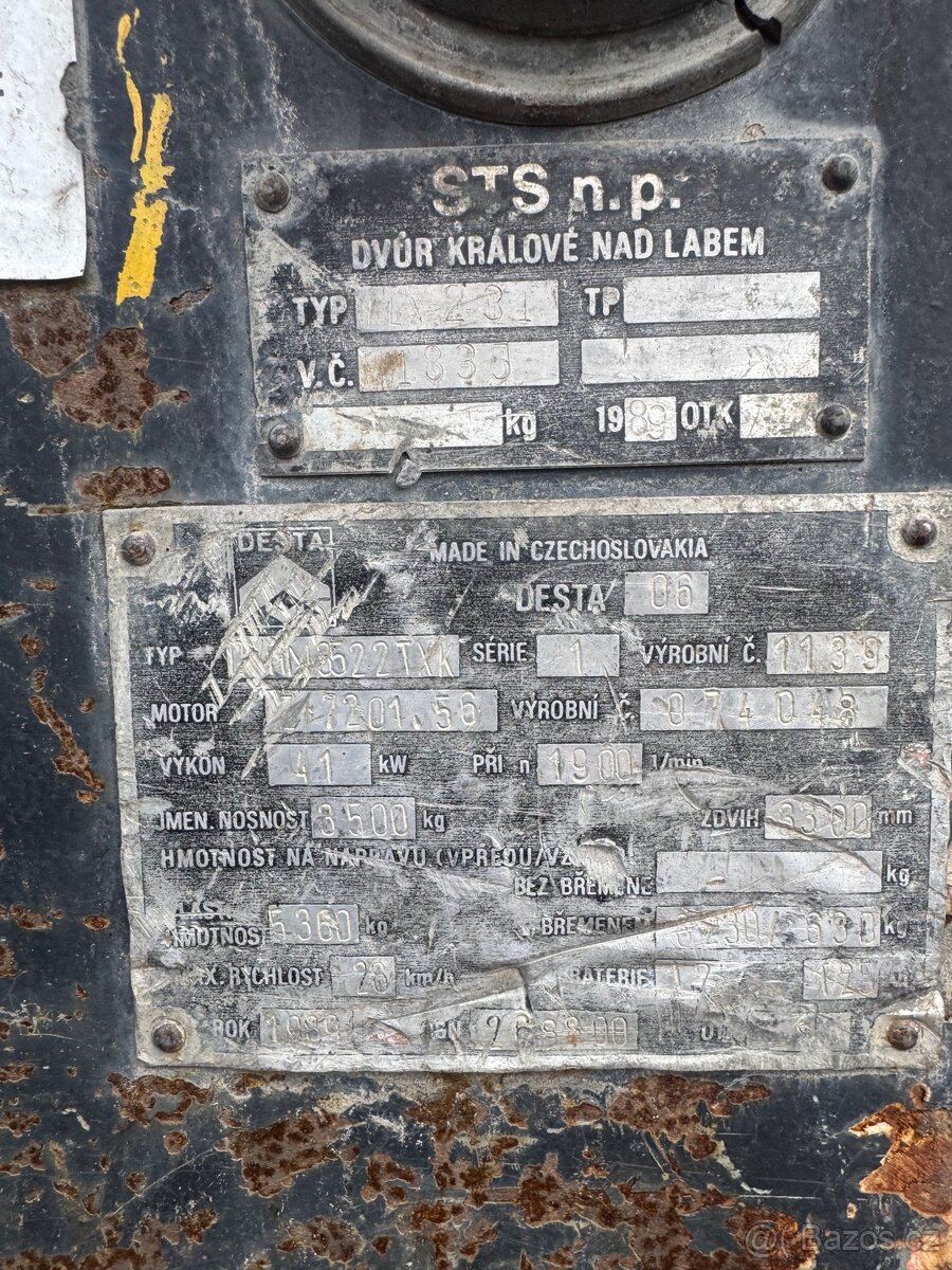 Vysokozdvižný vozík DESTA DVHM 3522TXK - 9