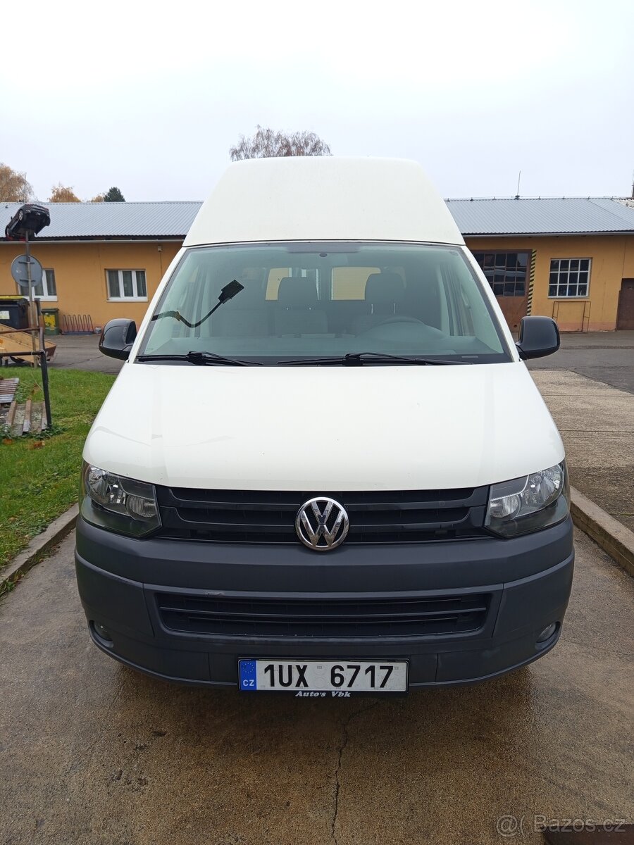 Volkswagen Transporter 2.0 TDI T5.1, vysoký L2H2, zachovalý - 9