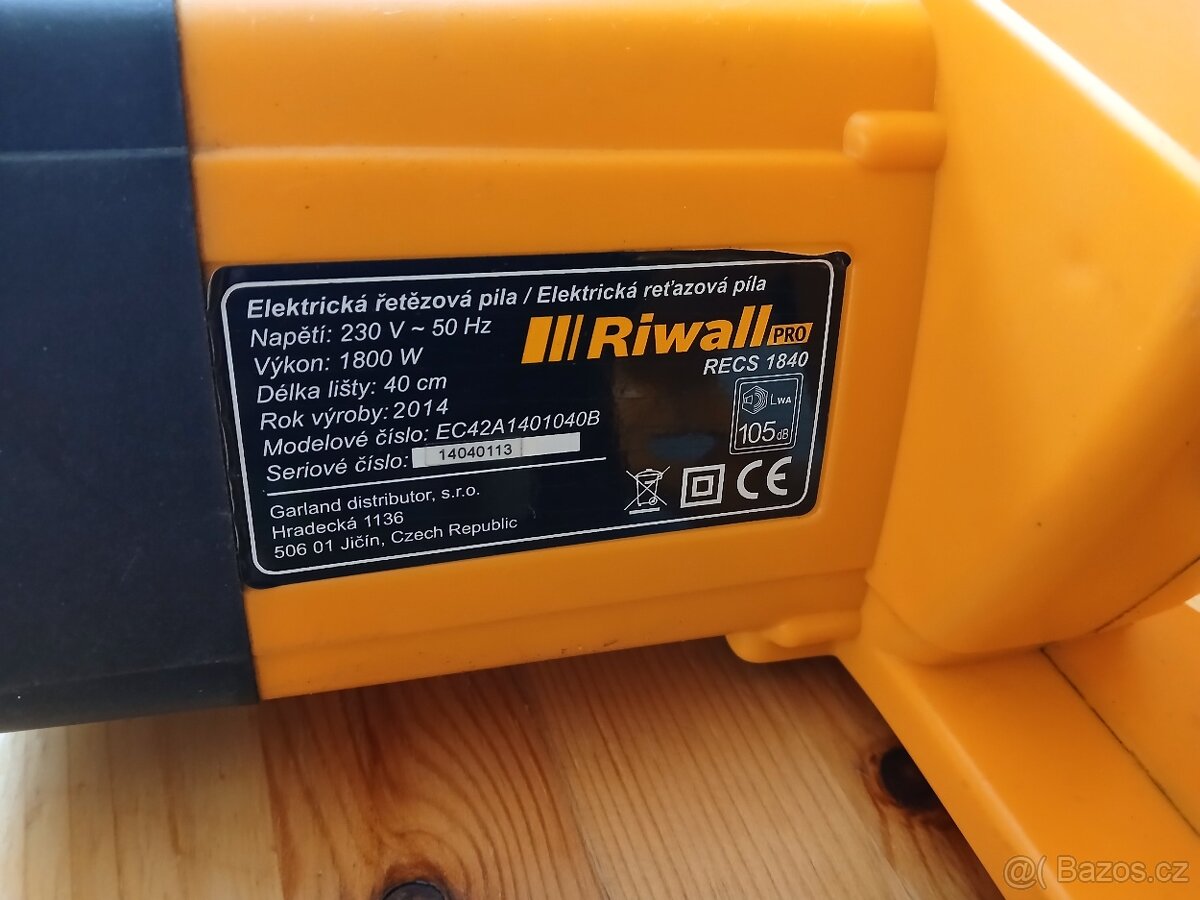 elektricka pila riwall recs 1840 - 9