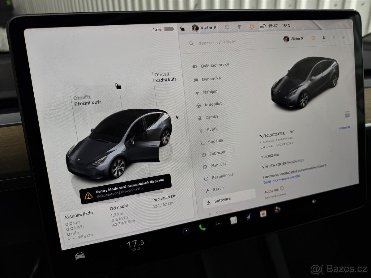 Tesla Model Y LONG RANGE AWD RYZEN 2XALU - 9