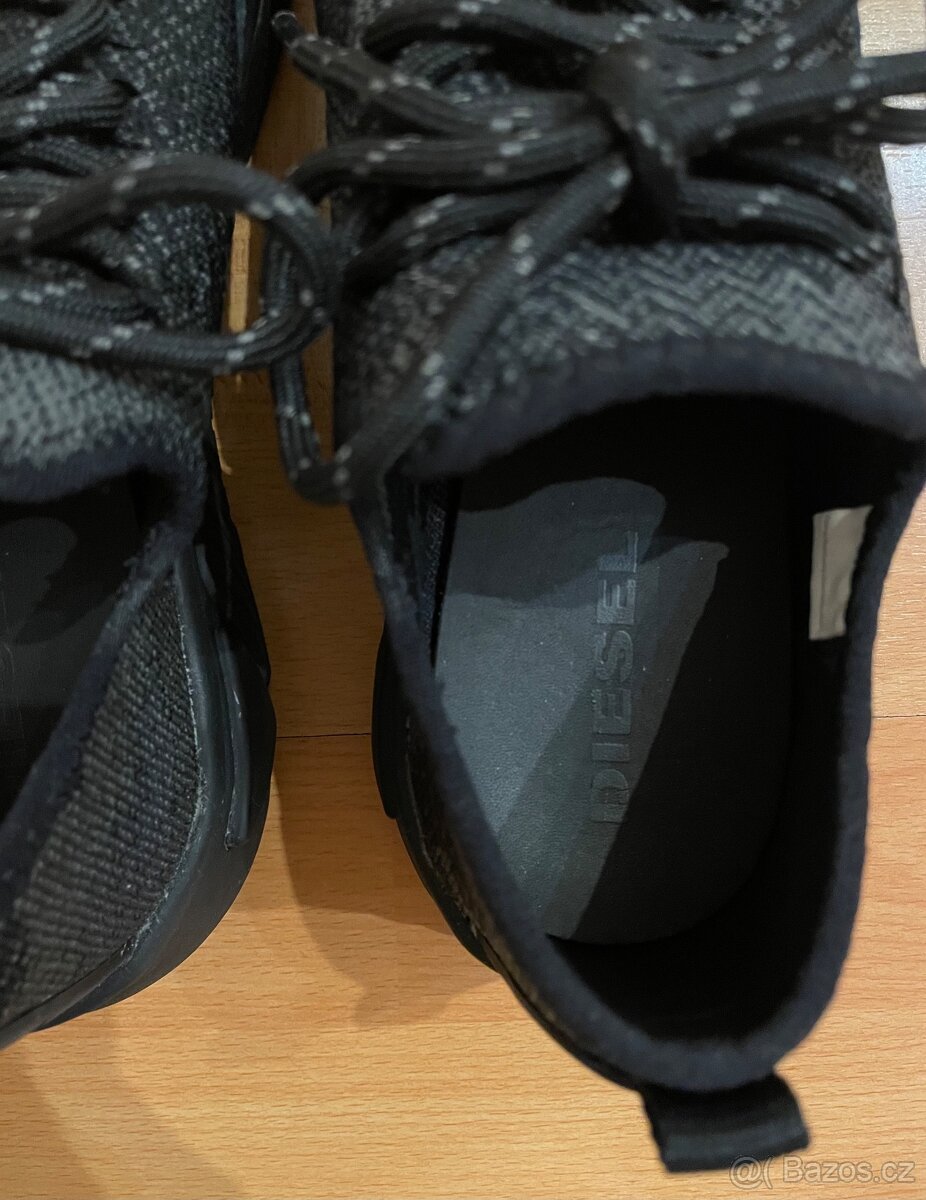 Černé tenisky Diesel, vel. 38 - 9