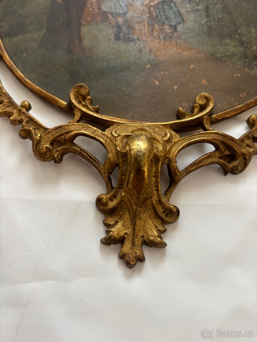 Secesní set obrazů s příběhem - 9