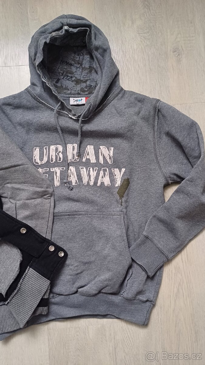 Kargo kalhoty zn. Zara + 2× mikiny - 9