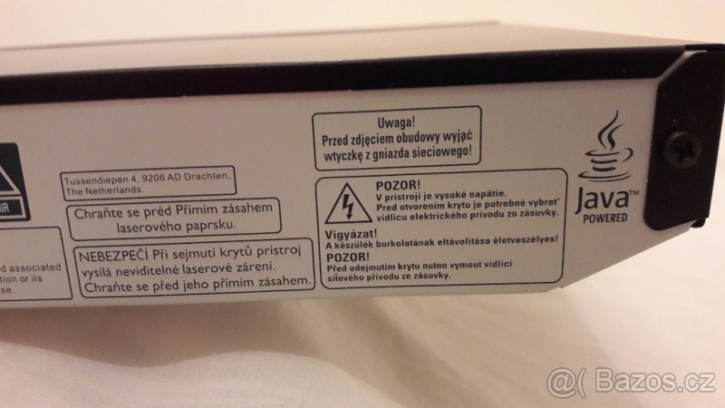 Philips BDP 2180 3D prehrávač / blu-ray, ako nové, nepoužíva - 9