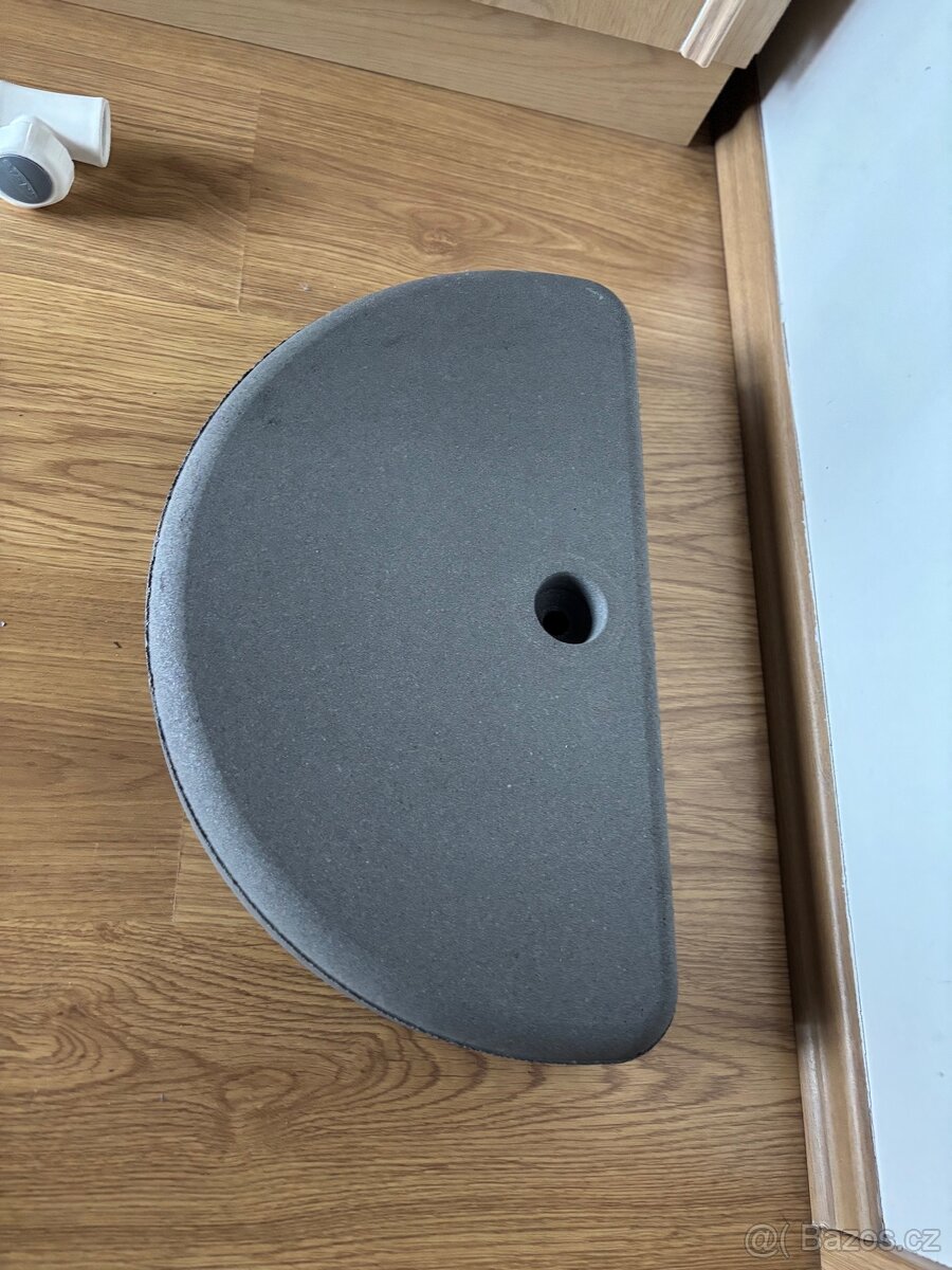 Látkový slunečník z ikea Flisö s kamenem Bramsön - 9