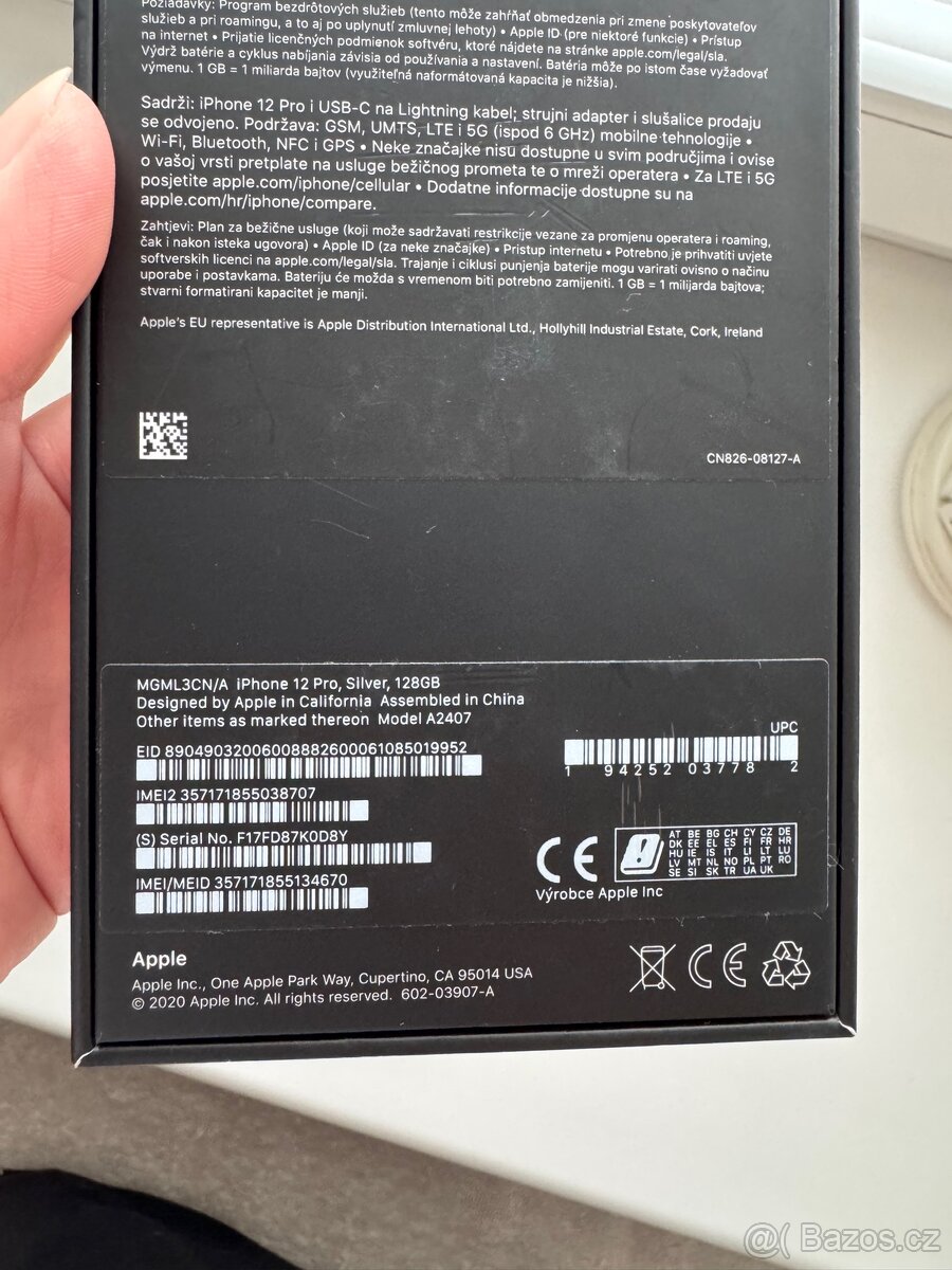 Apple iphone 12 pro 128GB silver - 9