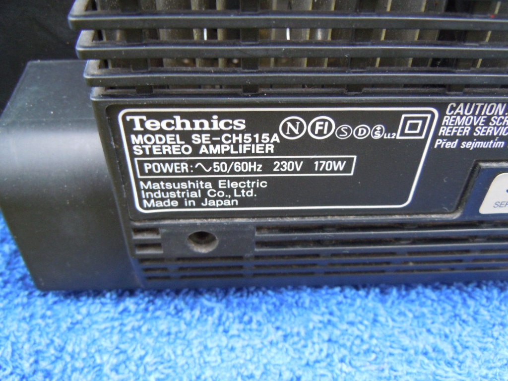 TECHNICS SE - CHA 515 A - 9