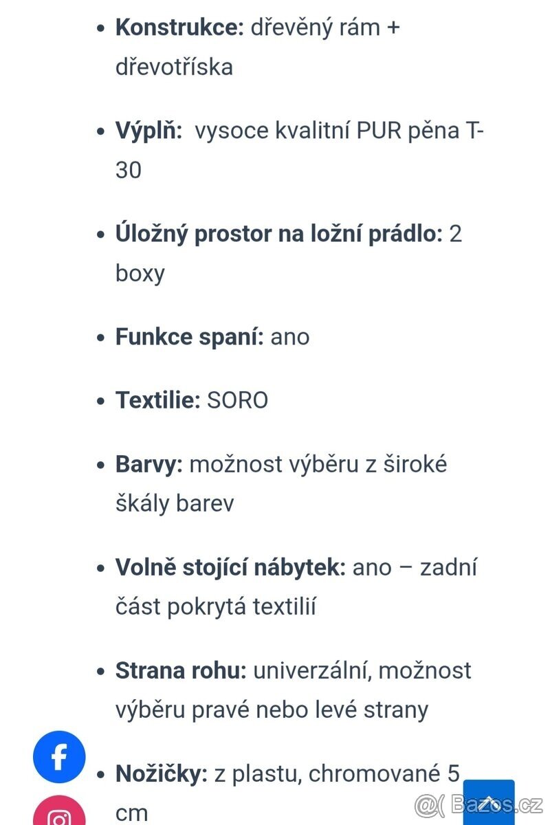 Rozkládací sedací souprava - 9