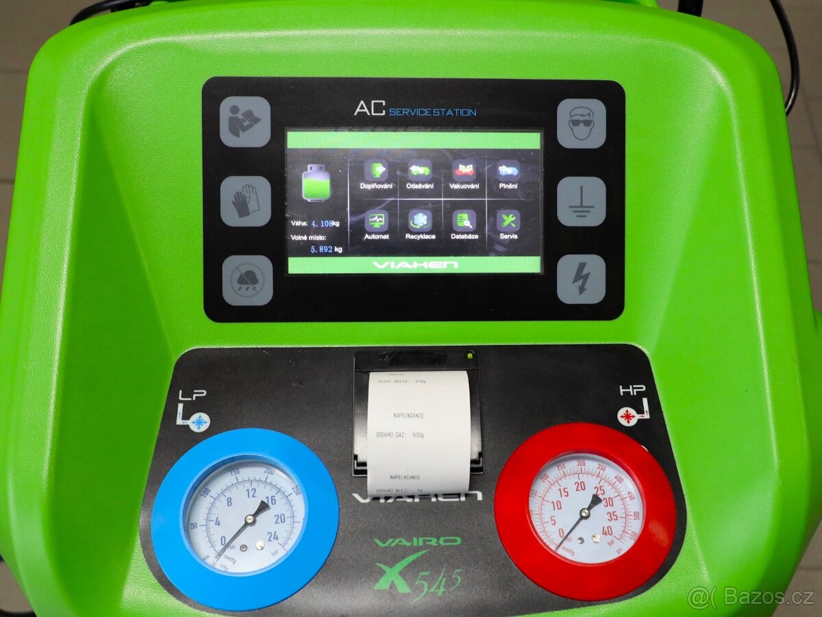 Plnička klimatizace x545, ČEŠTINA - 9