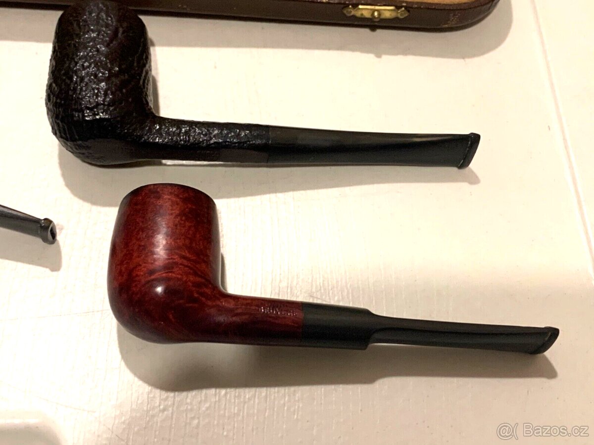 Sada pouzder na dýmky DUNHILL s dýmkami Seven Day, vzácné, 6 - 9