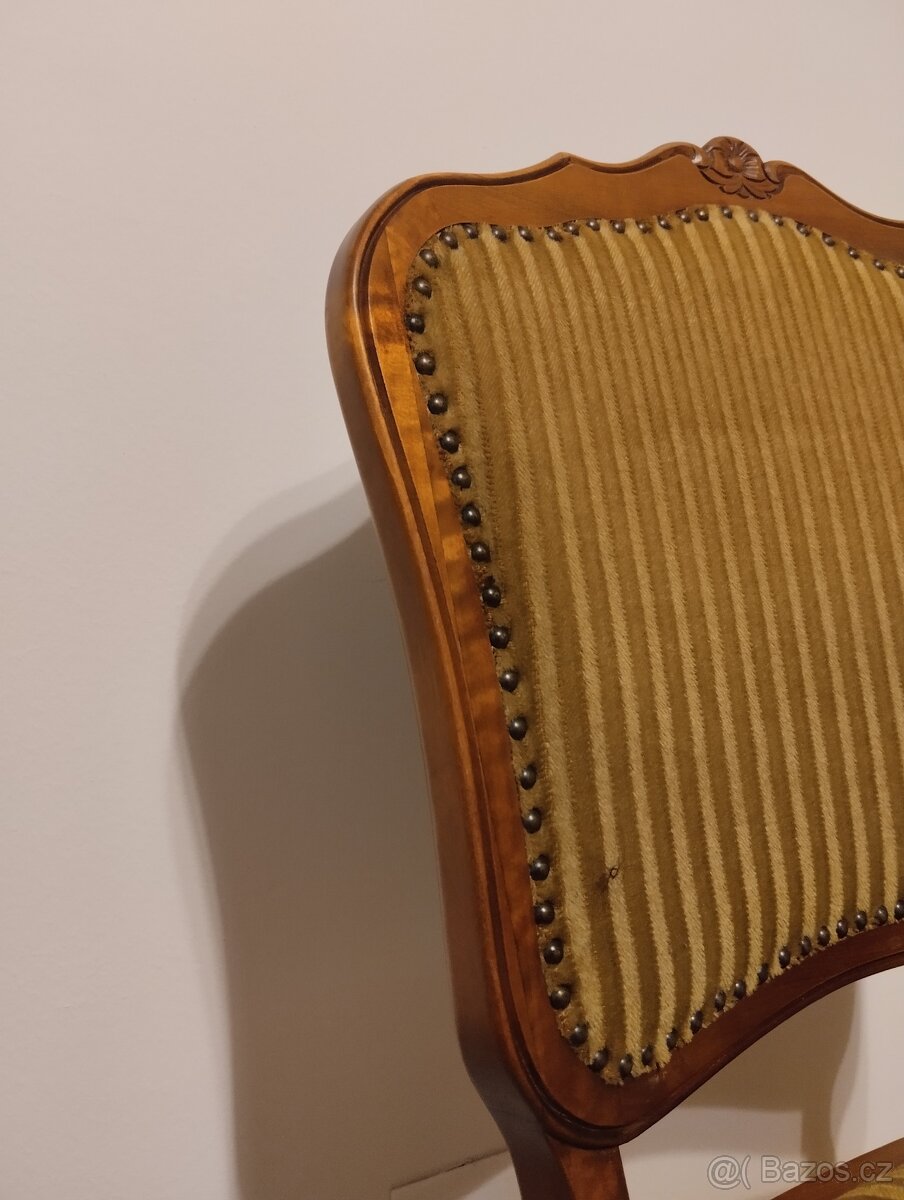 Barokní židle, rustikální, starožitný nábytek - 9