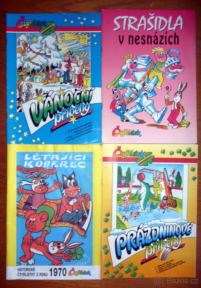 Čtyřlístky nečíslované až 100, zvláštní vydání - 9