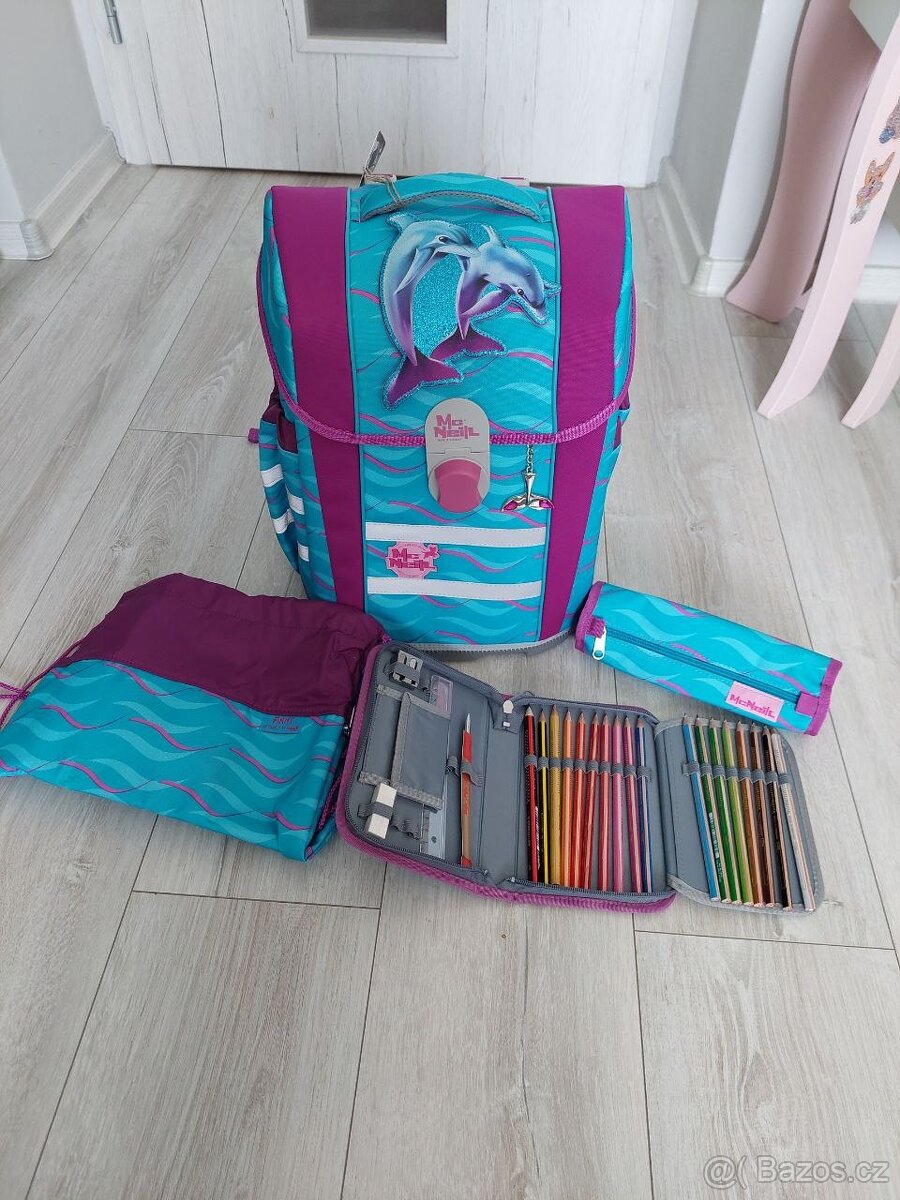 Školská taška (5-dielny set) Mc Neill Ergo mac 2 Finny - 9