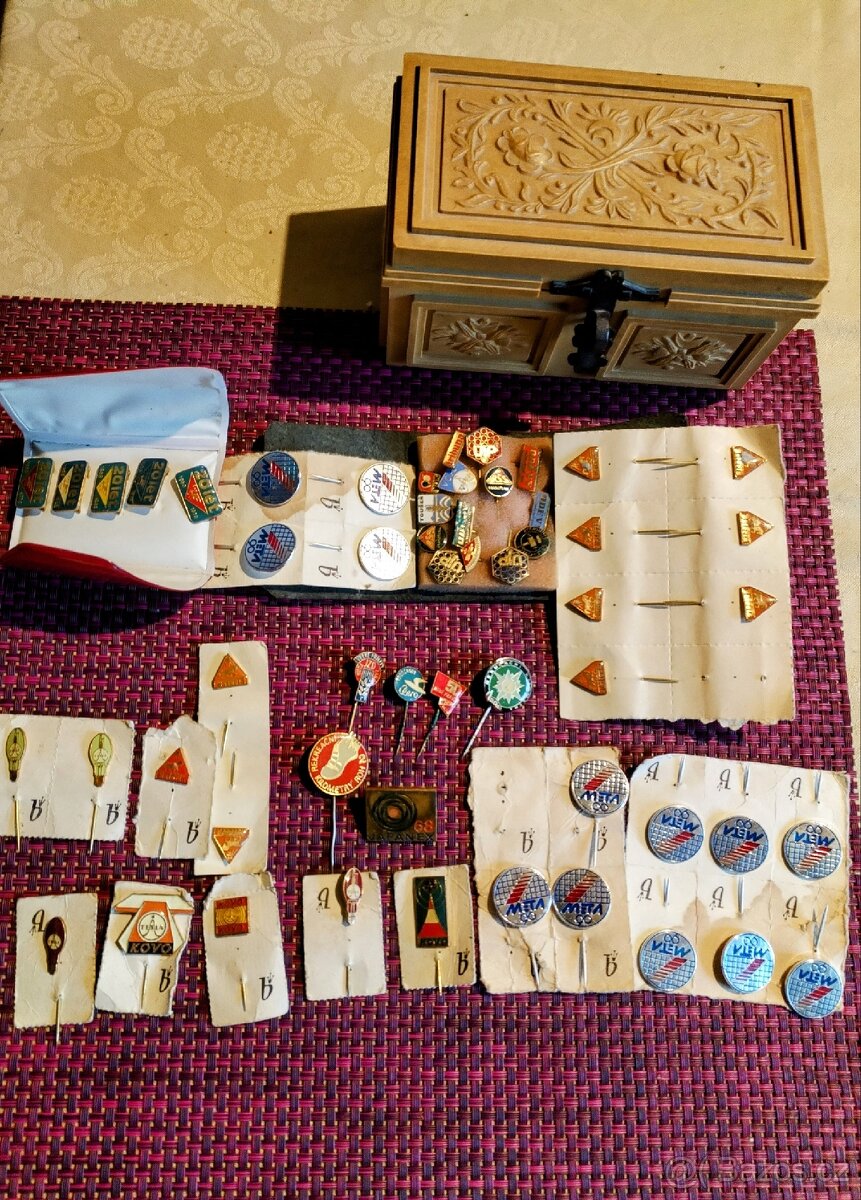 Krásná vintage hrací krabička na poklady SMER ČSSR hrající - 9