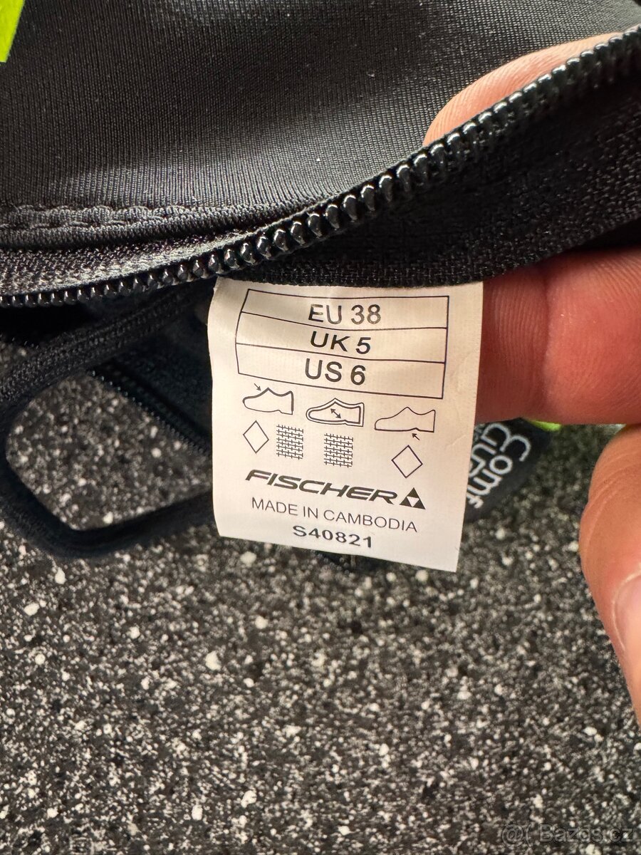 Fischer XJ Sprint bezkarske boty vel.38 - 9