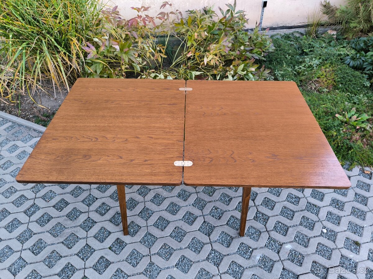 Retro jídelní rozkládací stůl Jitona - 60. léta - 9