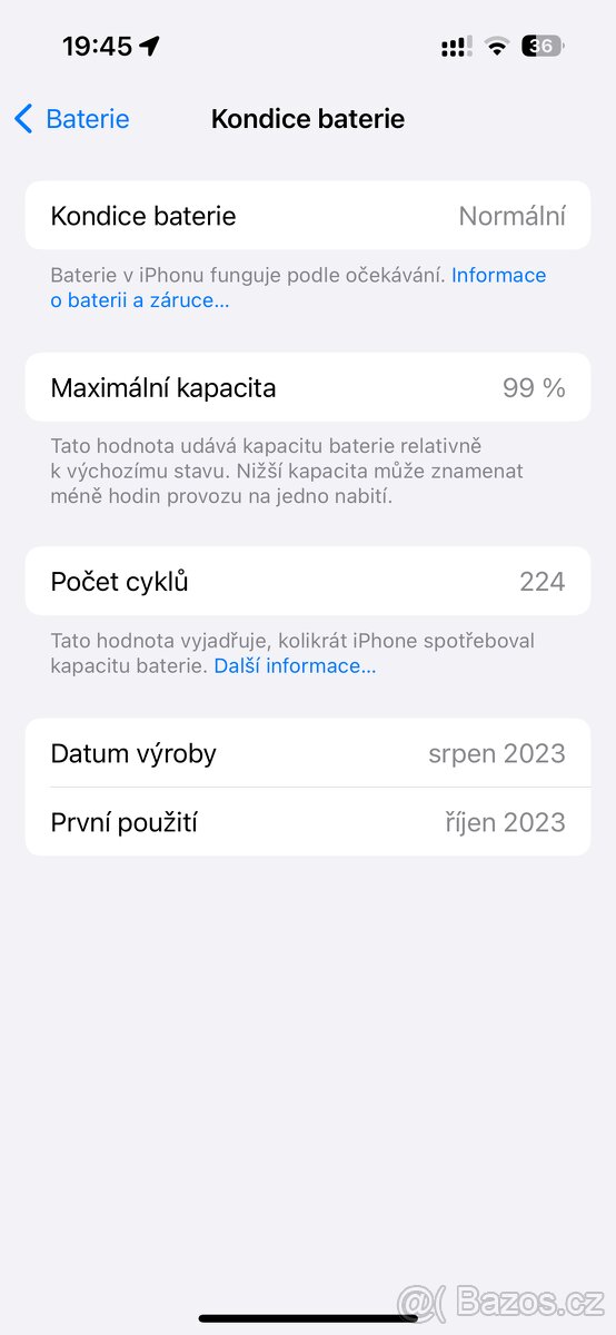 iPhone 15 PRO 128GB Black Titanium, záruka Vodafone - 9