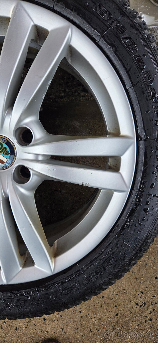 Originál alu Alfa Romeo, 5x110 / R17 - 9