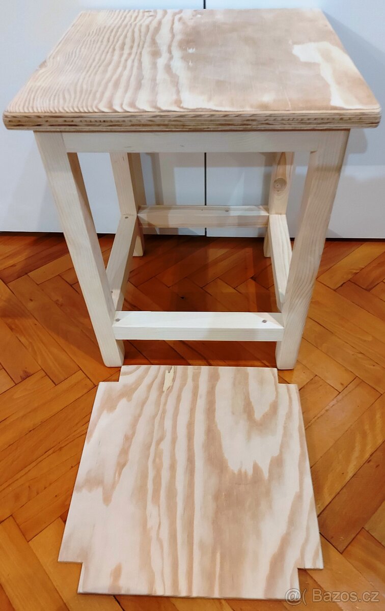 Stolička (štokrle) 40x40x53cm, - 9