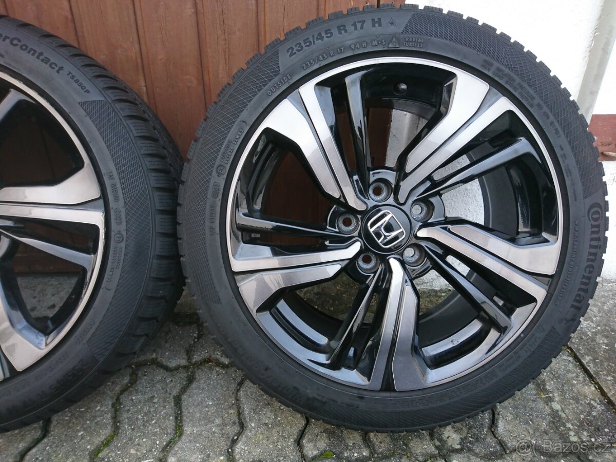 Honda Civic 17" Originální alu kola zimní MAXION 235/45/17 - 9