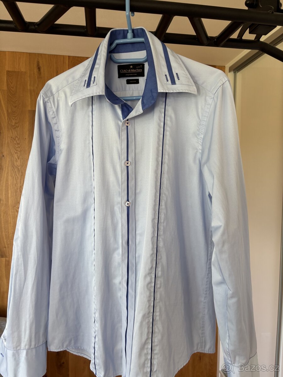 Pánský oblek a 2 košile - 9