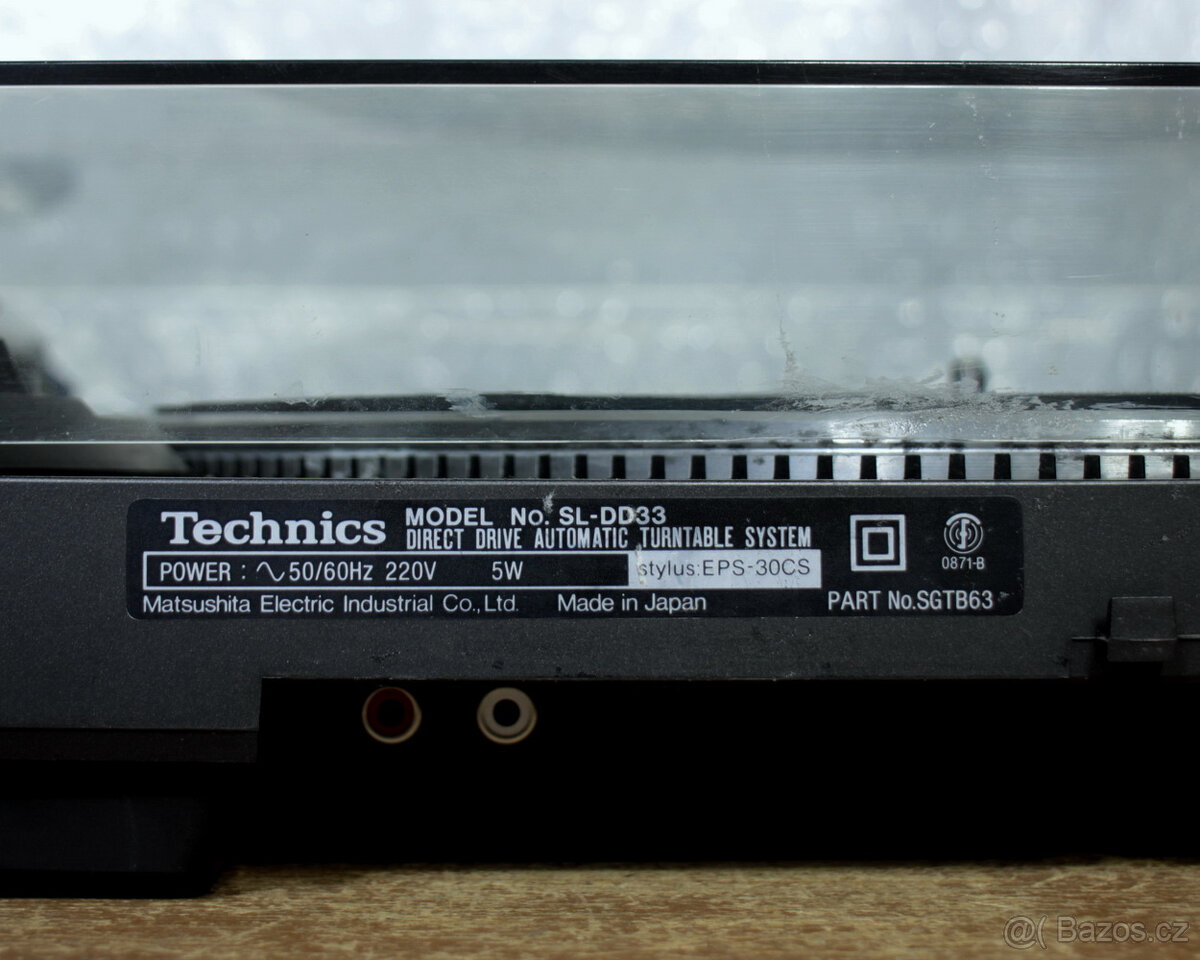 Gramofon Technics SL-DD 33. - 9