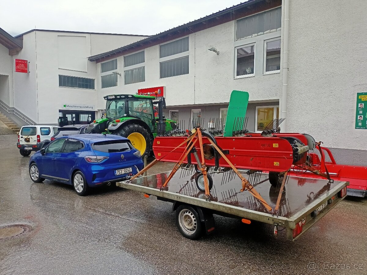 Zánovní obraceč sena široká kola - 9